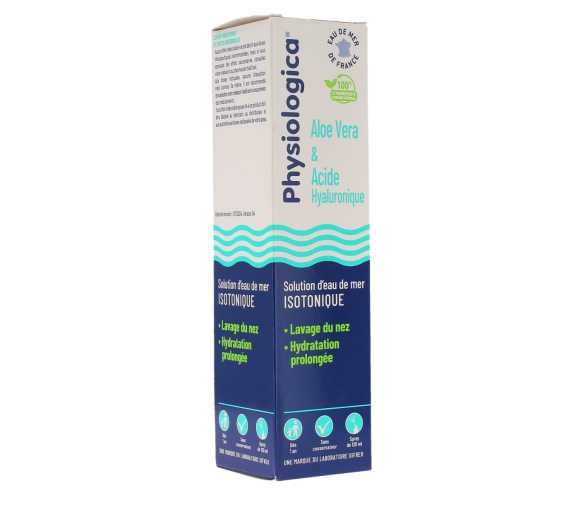 Isotonisches Meerwasser-Spray mit Aloe Vera & Hyaluronsäure Gifrer - Spray mit 120 ml - image 1