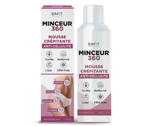 Mager 360 sprudelnde Anti-Cellulite-Mousse EaFit - Flasche mit 100ml - image 1