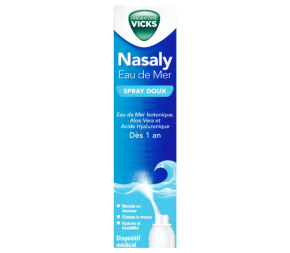 Nasaly Meerwasser Spray sanft Vicks - Spray von 120ml - image 1