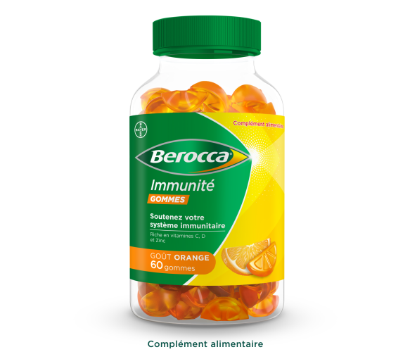 Berocca Immunität Gummies Geschmack Orange - Dose mit 60 Gummies - image 1