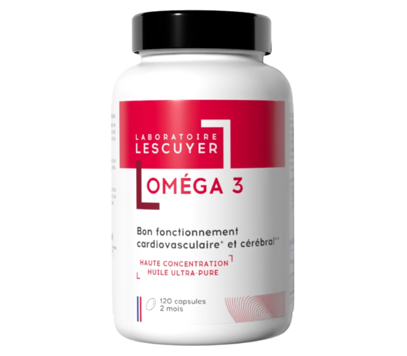 Omega 3 Lescuyer - 60 Kapseln Dose - image 1
