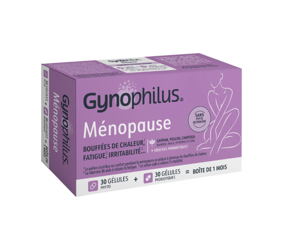 Gynophilus Menopause Immubio - Packung mit 60 Kapseln - image 1