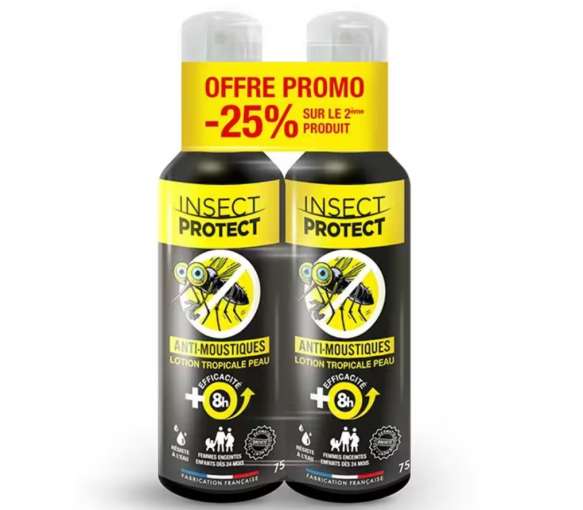 Anti-Mücken Lotion tropisch Haut Insect Protect - Aktionsangebot -25% auf die 2.