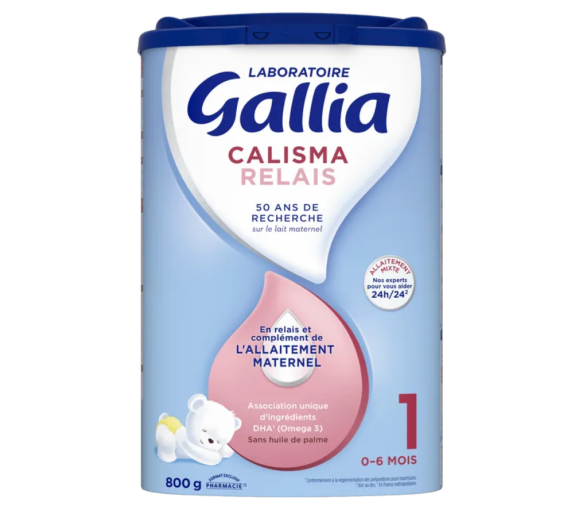 Calisma Relais Milchpulver 1. Alter Gallia - Dose mit 800g