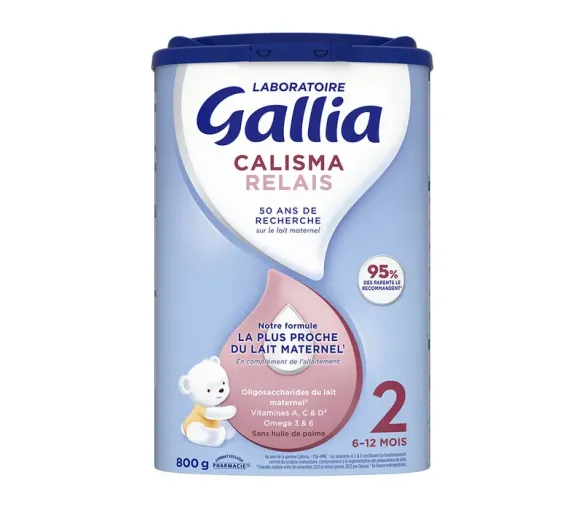Calisma Relais Milchpulver 2. Alter Gallia - Dose mit 800g