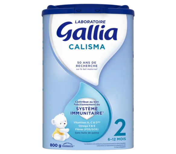 Calisma Milchpulver 2. Alter Gallia - Dose mit 800g