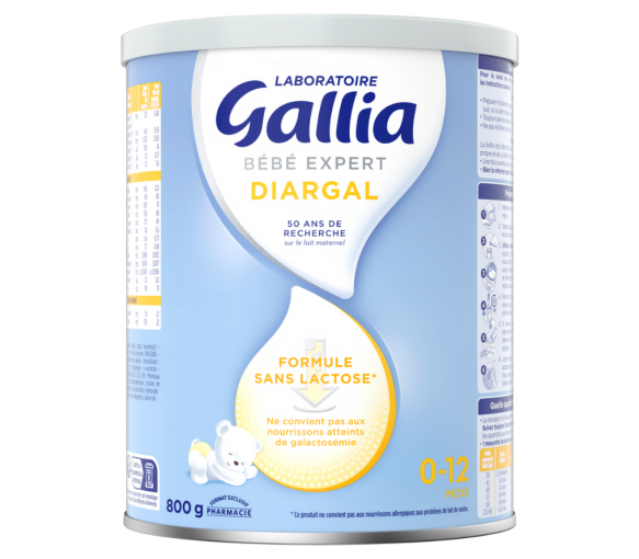Baby Expert Diargal laktosefreie Formel Gallia - 800g Dose