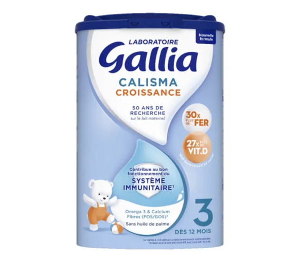 Calisma Wachstum Milchpulver 3. Alter Gallia - Dose von 800g
