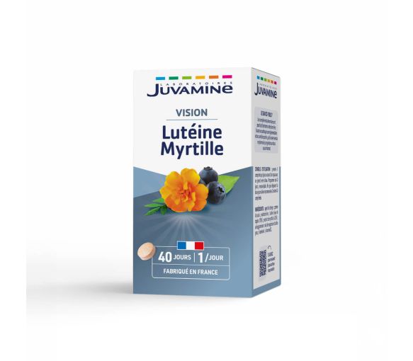 Lutein Heidelbeere Augengesundheit Juvamine - Packung mit 40 Tabletten - image 1