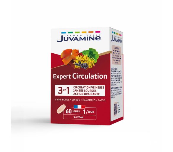 Expert'Nature Zirkulation Juvamine - Packung mit 60 Tabletten - image 1