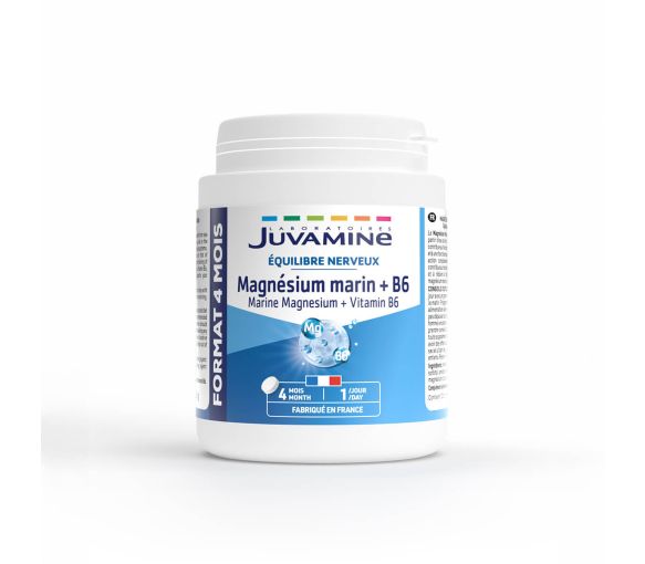 Meeresmagnesium + Vitamin B6 Juvamine - Dose mit 120 Tabletten - image 1