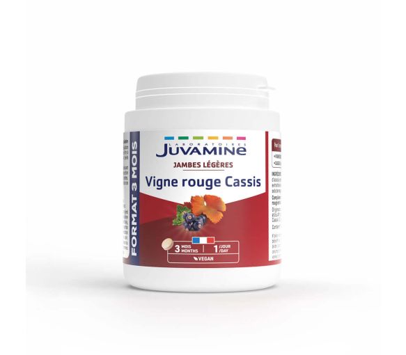 Rote Traube Cassis Juvamine - 90 Tabletten - image 1