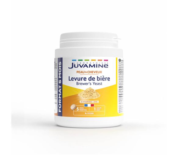 Bierhefe Haut und Haare Juvamine - Dose mit 150 Tabletten - image 1
