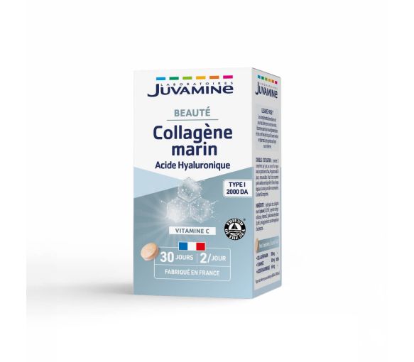 Marines Kollagen Hyaluronsäure Juvamine - Packung mit 60 Tabletten - image 1