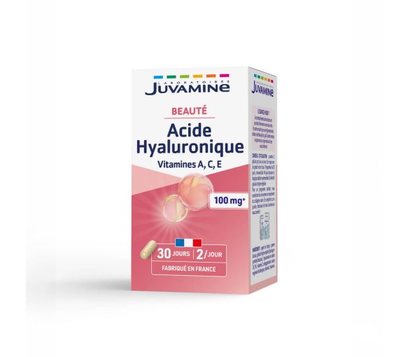 Hyaluronsäure Vitamine A, C, E Juvamine - Packung mit 60 Kapseln - image 1