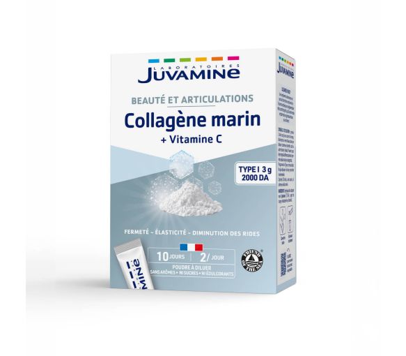 Marine Kollagen Vitamin C Juvamine - Box mit 20 Sticks - image 1