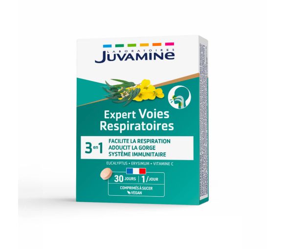 Experte Atemwege Juvamine - Packung mit 30 Lutschtabletten - image 1