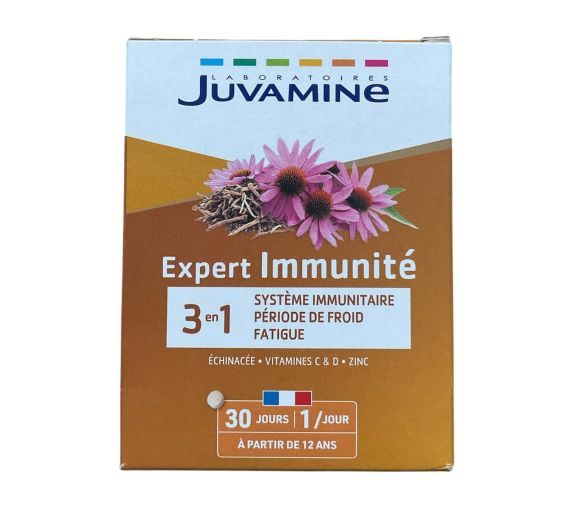 Experte Immunität 3in1 Juvamine - Packung mit 30 Tabletten - image 1