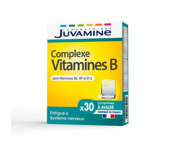 Komplex B-Vitamine Juvamine - Packung mit 30 Kapseln - image 1