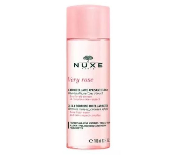 Very Rose Mizellenwasser beruhigend 3in1 Nuxe - Flasche mit 100ml