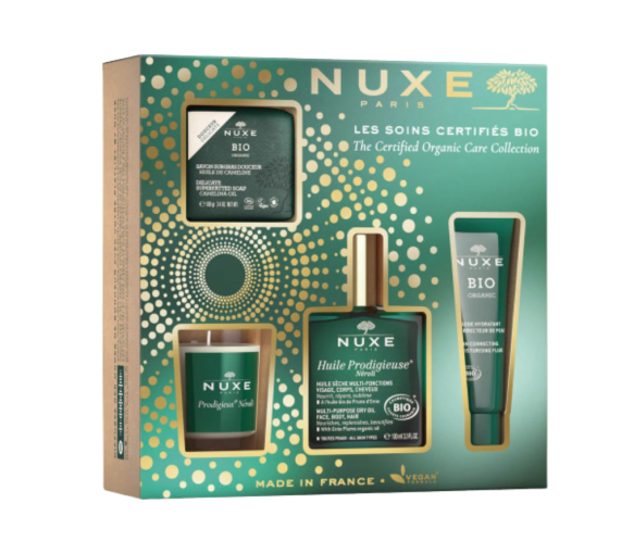 Nuxe Bio-zertifizierte Pflegebox - Set mit 4 Produkten