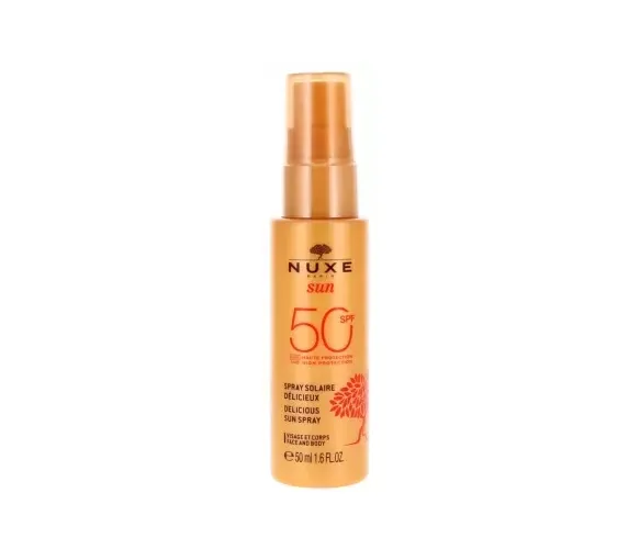 Leckerer Sonnenspray sun SPF50 Nuxe - Spray von 50ml