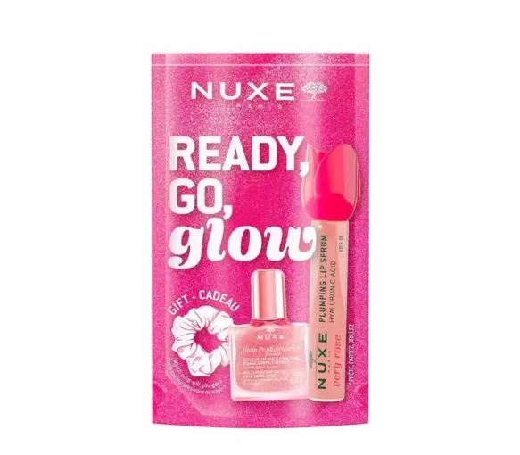 Coffret Ready, Go, Glow Rose Nuxe - Set mit 3 Produkten