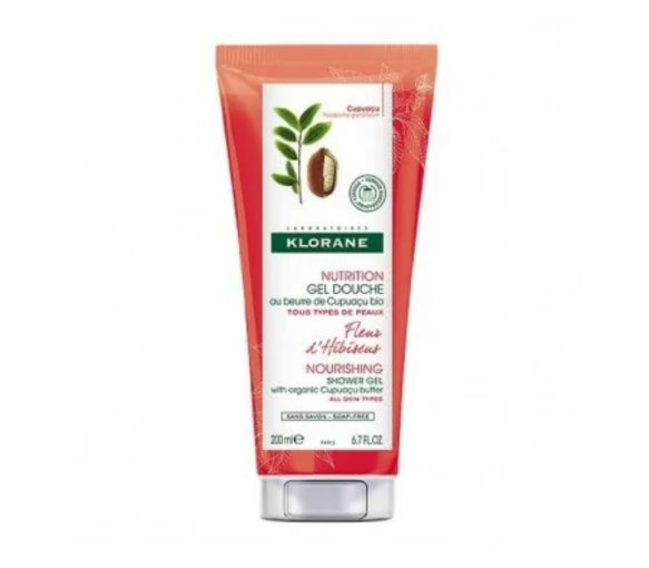 Duschgel Hibiskusblüte Klorane - Tube mit 200 ml
