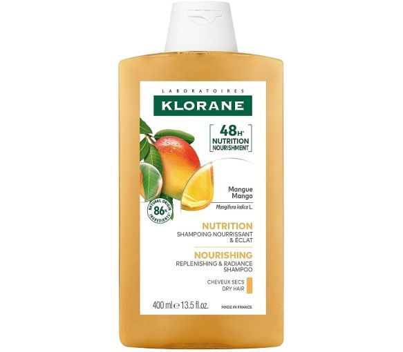 Mango-Nährshampoo für trockenes Haar Klorane - Flasche 200 ml