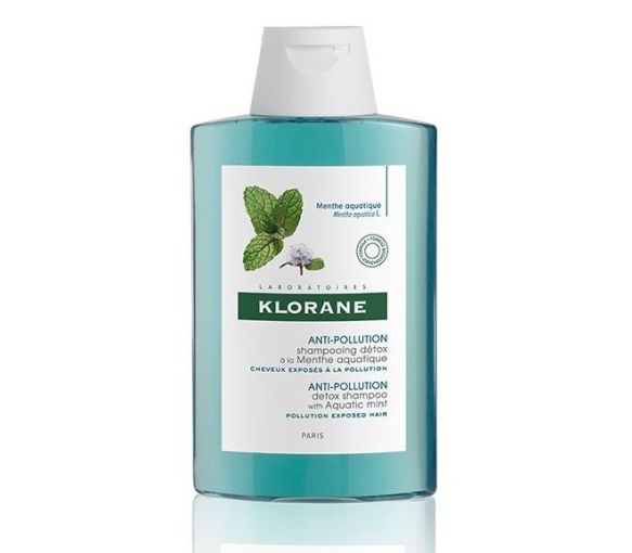 Bio Klorane Detox-Shampoo mit Wasserminze - 200ml Flasche