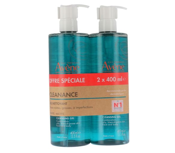 Cleanance Reinigungsgel Avène - Sonderangebot 2x400 ml - image 1