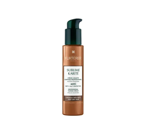 Sublime Karité Glättende Creme Professionelles Styling René Furterer - Pumpflasche 100ml - image 1