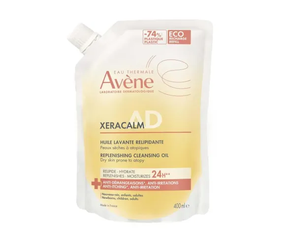 Xeracalm A.D rückfettendes Waschöl Avène - Öko-Nachfüllung von 400 ml - image 1