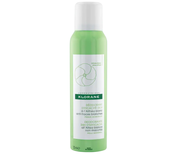 Klorane Althea Weiß Deodorant - Spray 125ml