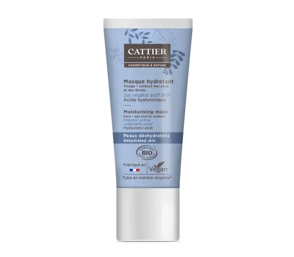 Bio Cattier Feuchtigkeitsmaske für dehydrierte Haut - 50ml Tube
