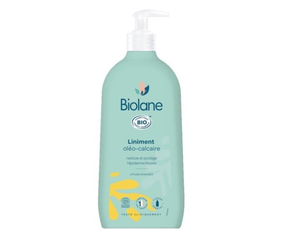 Bio-Olivenöl-Liniment Biolane - Pumpflasche 500 ml