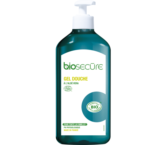 Duschgel mit Bio-Aloe Vera Bio Secure - Pumpflasche 500ml - image 1