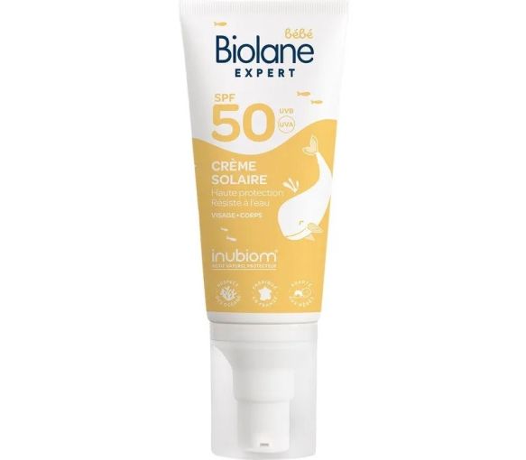 Sonnenschutzcreme Baby SPF50 Biolane - Pumpflasche mit 50ml