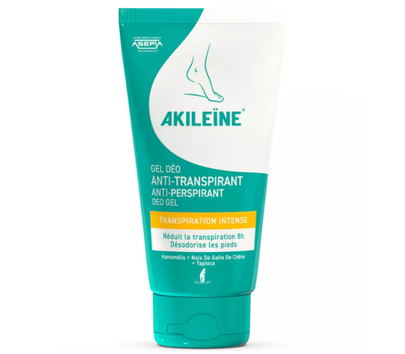 Akiléïne - Antitranspirant-Gel gegen starkes Schwitzen - 75ml Tube