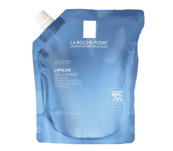 Lipikar Waschgel La Roche-Posay - Öko-Nachfüllpackung von 400 ml