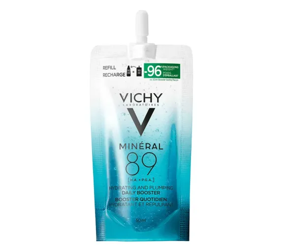 Mineral 89 Täglicher feuchtigkeitsspendender und aufpolsternder Booster Vichy - Öko-Nachfüllpackung von 50 ml - image 1