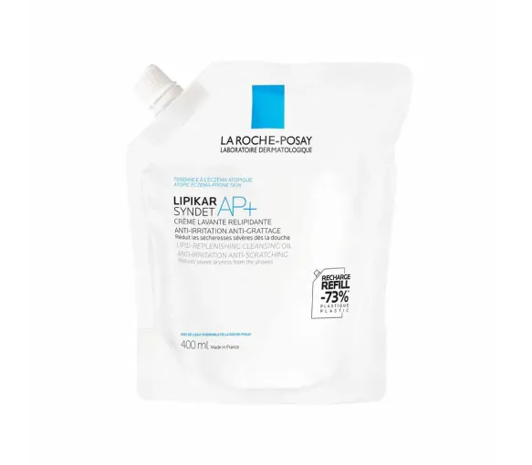 Lipikar Syndet AP+ rückfettende Waschlotion La Roche-Posay - Nachfüllpackung 400ml - image 1
