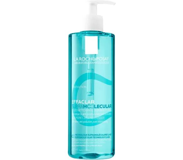 Effaclar SupraMolecular Reinigungsgel für Sebum und Poren La Roche-Posay - Pumpflasche mit 400 ml