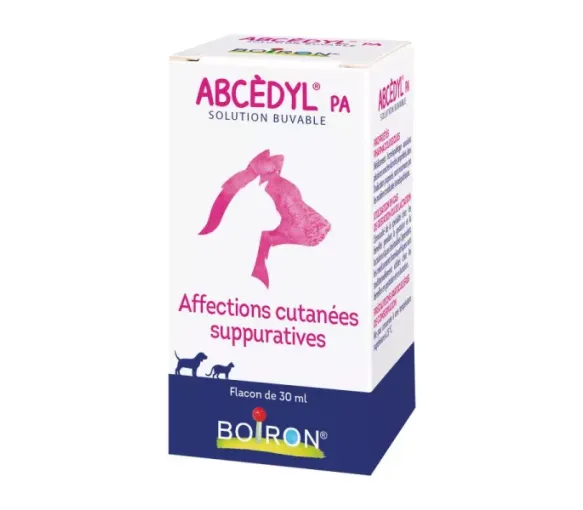 Abcèdyl suppurative Hauterkrankungen Boiron - Flasche mit 30 ml