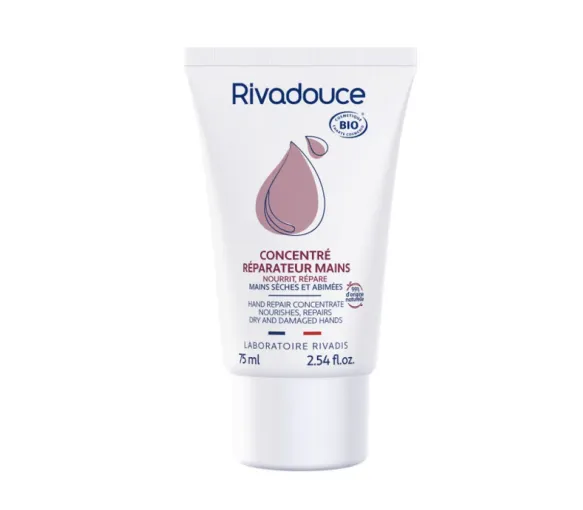 Reparaturcreme für die Hände bio Rivadouce - Tube mit 75 ml