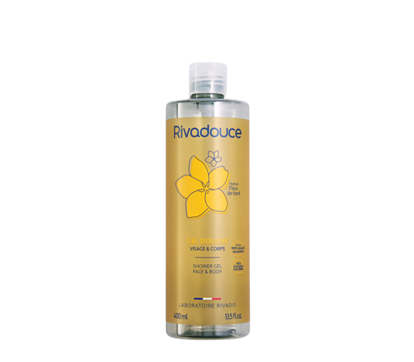 Duschgel Tiaréblüte Rivadouce - Flasche 400 ml