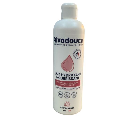 Nährende Feuchtigkeitsmilch Rivadouce - Flasche mit 500 ml - image 1