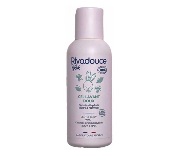 Sanftes Bio-Waschgel für Babys Rivadouce - Flasche mit 75 ml