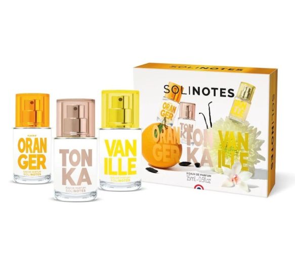 Entdecker-Set Orangenblüte Tonka Vanille Solinotes - Set mit 3 Produkten à 15 ml - image 1