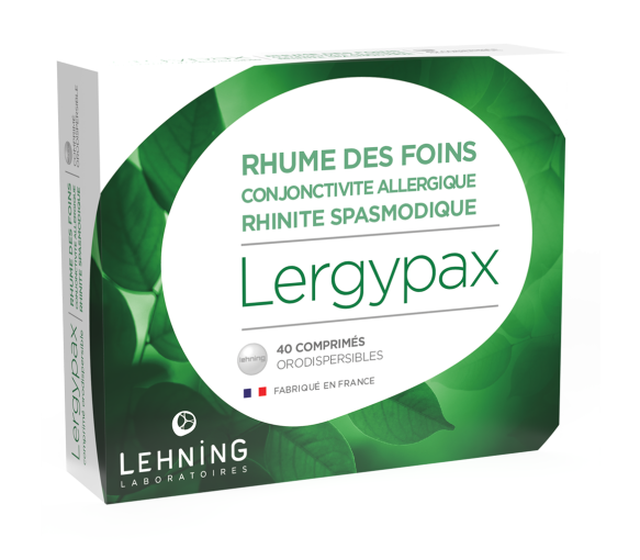 Lergypax orodispersible Tabletten Lehning - Packung mit 40 Tabletten